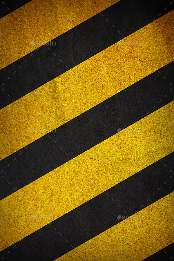 Textured Backgrounds with Black and yellow Angled Lines, Graphics